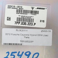 2011-2016 Porsche Cayenne Macan Bose Amplifier 7PP035223P OEM Used