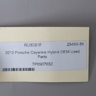 2011-2014 Porsche Cayenne Yaw Turn Rate ABS Deceleration Sensor OEM Used
