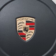 2011-2014 Porsche Cayenne Steering Wheel Airbag Leatherette Black