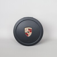 2011-2014 Porsche Cayenne Steering Wheel Airbag Leatherette Black