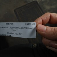2011-2018 Porsche Cayenne 958 Right Front Door Glass Window 95854251201 OEM Used