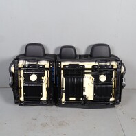 2011-2018 Porsche Cayenne Rear Seats Upper Lower Cushions Black Leather OEM