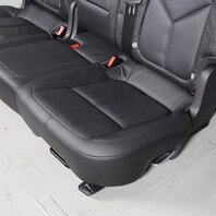 2011-2018 Porsche Cayenne Rear Seats Upper Lower Cushions Black Leather OEM