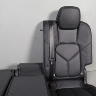 2011-2018 Porsche Cayenne Rear Seats Upper Lower Cushions Black Leather OEM