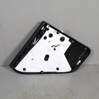 2011-2018 Porsche Cayenne 958 Right Rear Door Panel Leatherette Black OEM Used