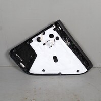 2011-2018 Porsche Cayenne 958 Left Rear Door Panel Leatherette Black OEM Used