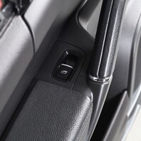 2011-2018 Porsche Cayenne 958 Left Rear Door Panel Leatherette Black OEM Used