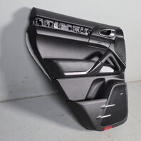 2011-2018 Porsche Cayenne 958 Left Rear Door Panel Leatherette Black OEM Used