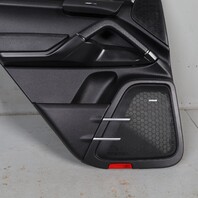 2011-2018 Porsche Cayenne 958 Left Rear Door Panel Leatherette Black OEM Used