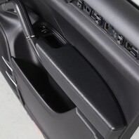 2011-2018 Porsche Cayenne 958 Right Front Door Panel Leatherette Black OEM Used