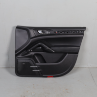 2011-2018 Porsche Cayenne 958 Right Front Door Panel Leatherette Black OEM Used