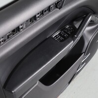 2011-2018 Porsche Cayenne 958 Left Front Door Panel Leatherette Black OEM Used