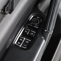 2011-2018 Porsche Cayenne 958 Left Front Door Panel Leatherette Black OEM Used