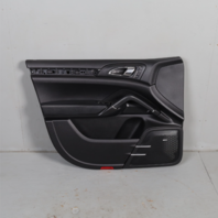 2011-2018 Porsche Cayenne 958 Left Front Door Panel Leatherette Black OEM Used