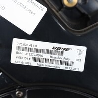 2011-2016 Porsche Cayenne Subwoofer Rear Speaker BOSE 95864501000 OEM Used