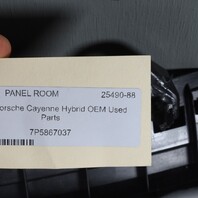 2011-2018 Porsche Cayenne 958 Left Trunk Quarter Trim Panel Black OEM Used