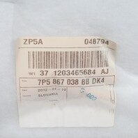 2011-2016 Porsche Cayenne Hybrid Right Trunk Quarter Trim Panel Black OEM Used