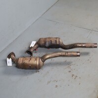 2002-2004 Porsche 911 996 3.6 Exhaust Manifold Downpipe Pair Right Left OEM NOTE