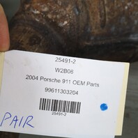 2002-2004 Porsche 911 996 3.6 Exhaust Manifold Downpipe Pair Right Left OEM NOTE