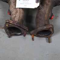 2002-2004 Porsche 911 996 3.6 Exhaust Manifold Downpipe Pair Right Left OEM NOTE