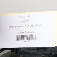 1999-2012 Porsche 911 996 Front Brake Calipers Brembo Set Pair Black OEM