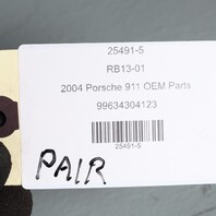 2002-2004 Porsche 911 996 Convertible Front Strut Shock Spring Set Pair OEM