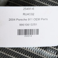 1997-2004 Porsche 911 996 Boxster 986 Right Radiator 99610613251 OEM