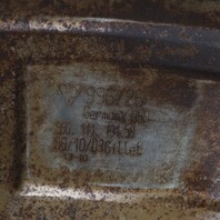 2002-2004 Porsche 911 996 3.6 Right Exhaust Muffler 99611113158 OEM
