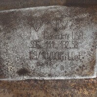 2002-2004 Porsche 911 996 3.6 Left Exhaust Muffler 99611113258 OEM