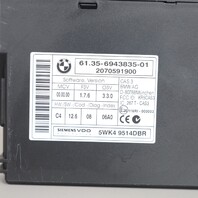 BMW 128i 135i 328i 335i M3 528i 535i X5 X6 CAS Module 61356943835 OEM
