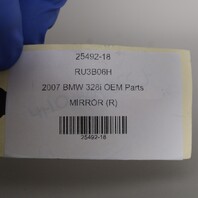 2006-2008 BMW 325i 328i 330i 335i Sedan Right Side Mirror 51167189946 OEM