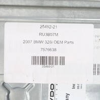 2007-2008 BMW 328i X3 3.0 Engine Computer ECU ECM DME 12147567610 OEM