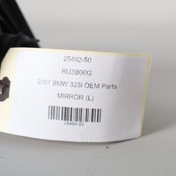 2006-2008 BMW 325i 328i 330i 335i Sedan Left Side Mirror 51167189945 OEM