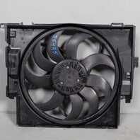 BMW 328i 335i 428i 435i Radiator Cooling Fan With Shroud 17428641964 OEM Used