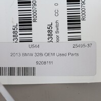 2013 BMW 328i Left Driver Power Window Switch 61319208111 OEM Used