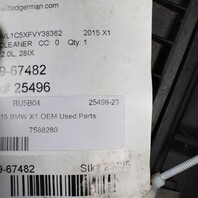 2012-2015 BMW X1 2.0 Air Cleaner Filter Box 13717588280 OEM Used