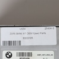 2012-2015 BMW X1 Amp Amplifier 65129333105 OEM Used