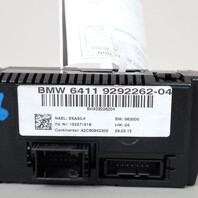 2010-2013 BMW 128i 135i 328i 335i M3 Climate Control Panel 64119292262 OEM Used