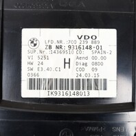 BMW 328i X1 Speedometer Instrument Cluster W/Adaptive Cruise OEM Used