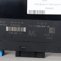2015 BMW X1 Electronic Junction Box 61359305739 OEM Used