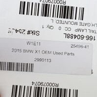 2012-2015 BMW X1 E84 Left Tail Light Lid Mount 63212990113 OEM Used