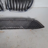 2013-2015 BMW X1 E84 Front Upper / Lower Kidney Grille Set 51117347667 OEM Used