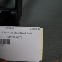 2013-2015 BMW X1 Left Rear Outer Bumper Bracket 51122991779 OEM Used