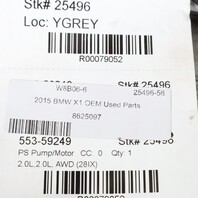 2012-2016 BMW X1 X3 X4 Z4 328i 428i Electric Water Pump 11518625097 OEM Used