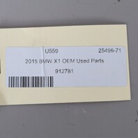 2012-2015 BMW X1 Trunk Lid Tailgate Latch Lock 51247200511 OEM Used