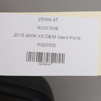 2014-2018 BMW X5 X5M Interior Inside Rearview Mirror 51169320305 OEM