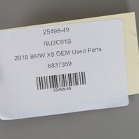 2018 BMW X5 Airbag Computer 65776837359 OEM