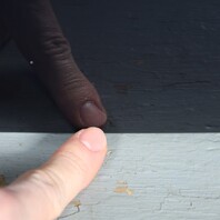 2014-2018 BMW X5 Lower Trunk Tailgate Imperial Blue 41007378123 OEM Used