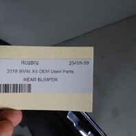 2014-2018 BMW X5 F15 Rear Bumper Cover Imperial Blue 51127384334 OEM Used