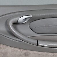 1999-2004 Porsche 911 996 Right Door Panel Leather Graphite Grey OEM